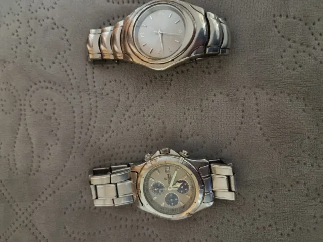 Lote 2 Relojes Festina y Luis Valentín