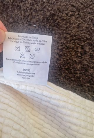 Alfombra Baño Shaggy Antideslizante 50x70cm