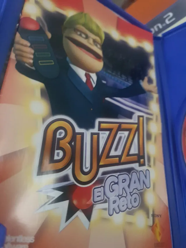 Lote 5 jogos PS2: Guitar Hero, Buzz, Singstar