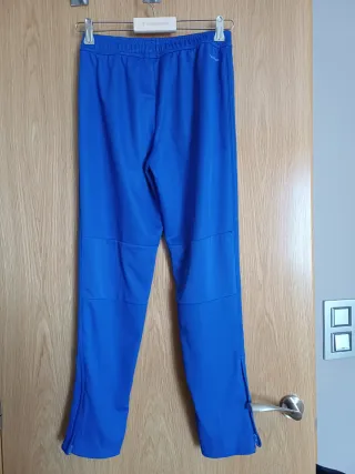 Pantalón Adidas niño pitillo azul T.11/12A