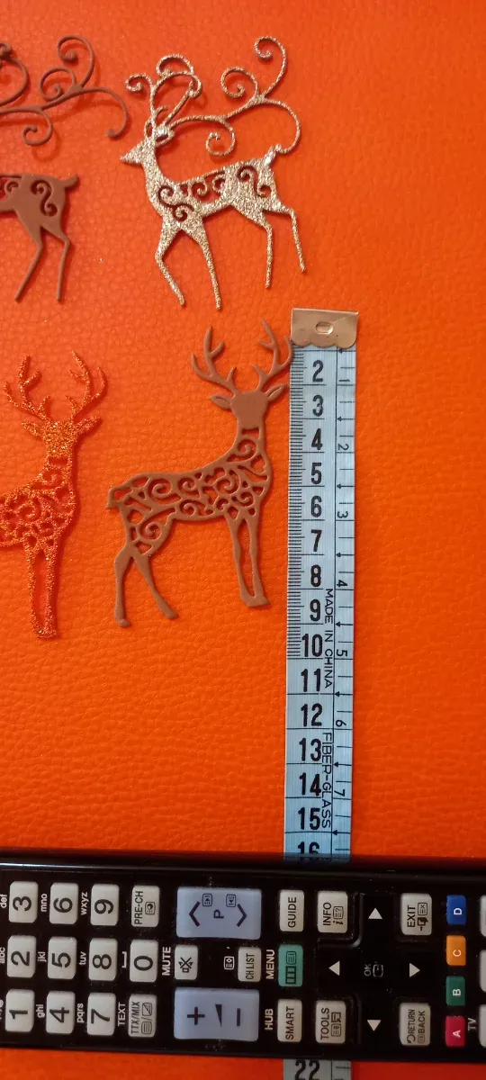 Renne in Glitterata Gomma Eva Handmade (10)