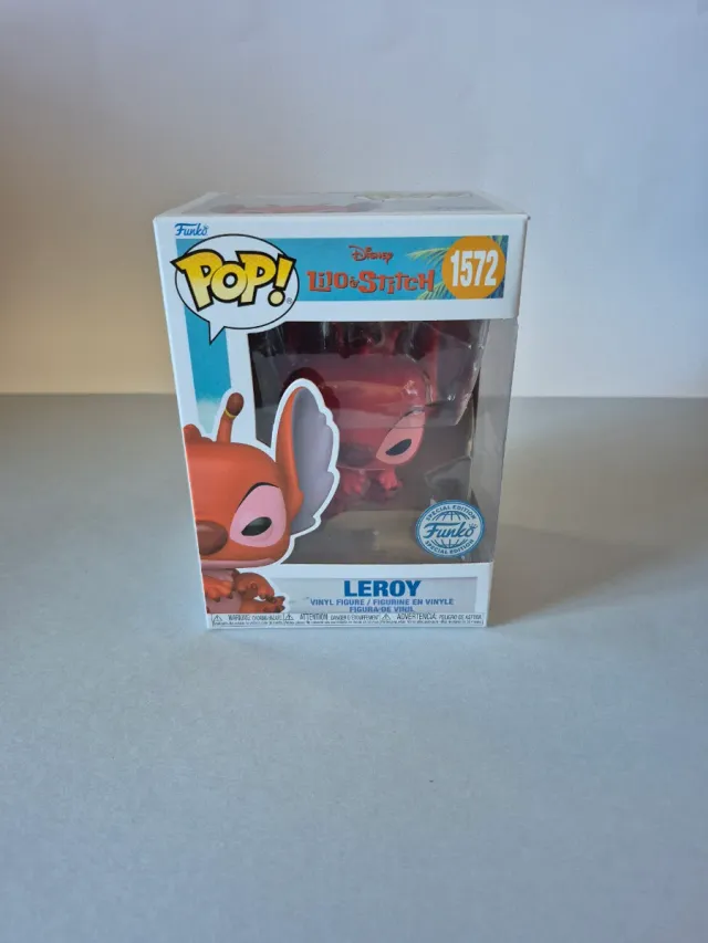 Funko Pop Leroy 1572 Edition Spéciale Lilo Et Stitch | Figurine Vinyl Neuve