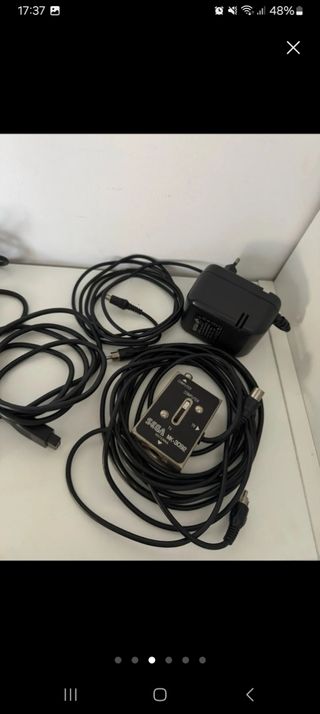 Consola Sega Master System II Negra, Joystick, etc