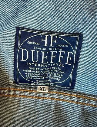 Cazadora vaquera oversize azul