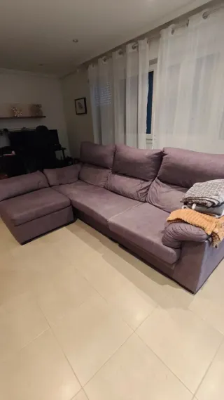 Sofá Chaiselongue 3 plazas