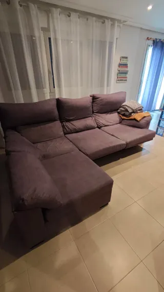 Sofá Chaiselongue 3 plazas