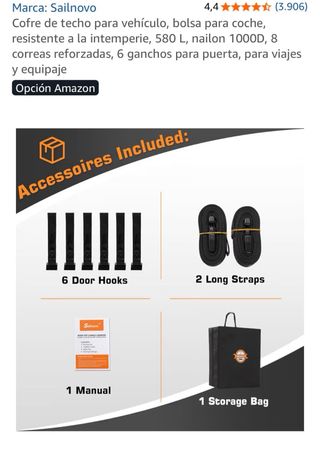 cofre techo, nuevo sin estrenar!!!