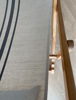 Tumbona silla Zara Home madera natural, preciosa