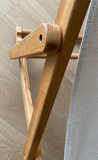 Tumbona silla Zara Home madera natural, preciosa