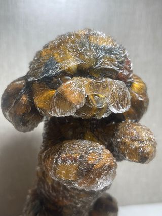 Cagnolino decorativo in minerali