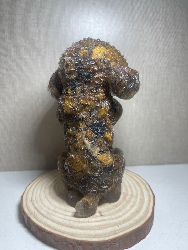 Cagnolino decorativo in minerali