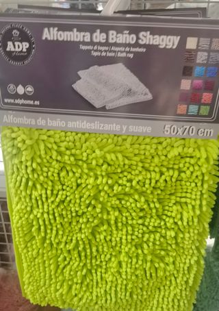 Alfombra Baño Micro Shag Antideslizante ADP Home
