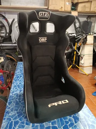 Baquet OMP GT2i PRO negro de fibra