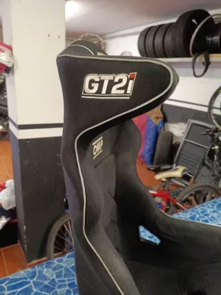 Baquet OMP GT2i PRO negro de fibra