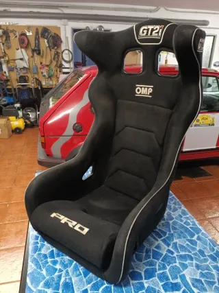 Baquet OMP GT2i PRO negro de fibra