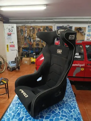 Baquet OMP GT2i PRO negro de fibra