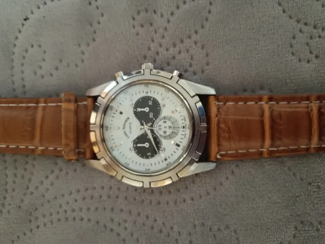 Reloj Louis Valentin Cuarzo Marrón/Plata