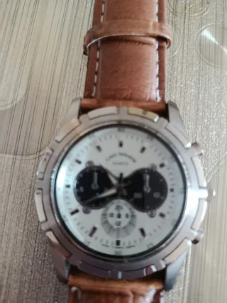 Reloj Louis Valentin Cuarzo Marrón/Plata