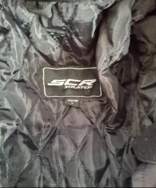 Chaqueta Moto SCR SCRATCH Azul/Negro