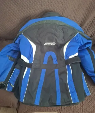 Chaqueta Moto SCR SCRATCH Azul/Negro