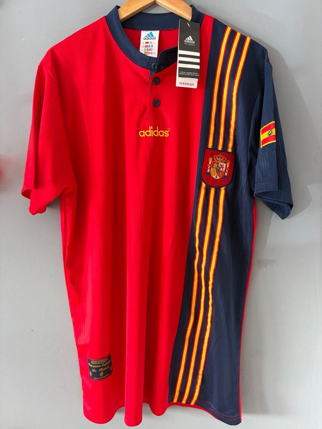 Camiseta retro Selección de España 1996