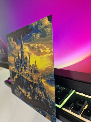 Cuadro Harry Potter Castillo en 3D