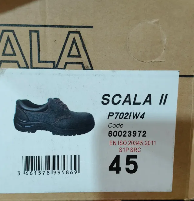 Botas de seguridad Scala Talla 45 Nuevas
