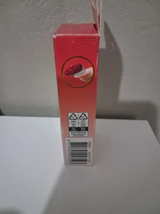 Lilykore Unghie Finte Rosse Glitter