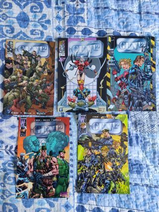 LOTE 5 CÓMICS IMAGE / WILDSTORM: GEN 12. PLANETA