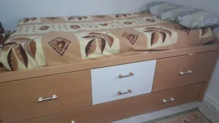 Cama nido con cajones