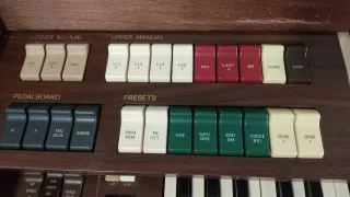 Órgano Farfisa Teclado