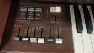 Órgano Farfisa Teclado