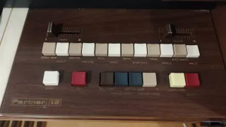 Órgano Farfisa Teclado