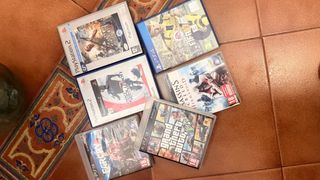 Lote 6 Juegos PS2, PS3, PS4