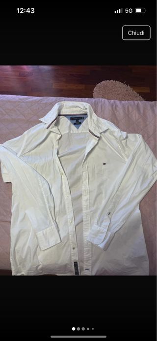 Camicia Tommy Hilfiger bianca