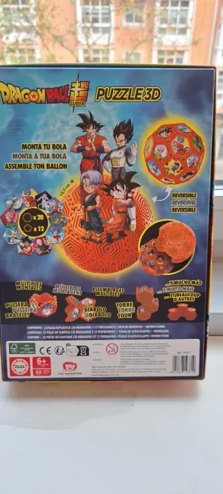 Puzzle 3D Dragon Ball Super Educa