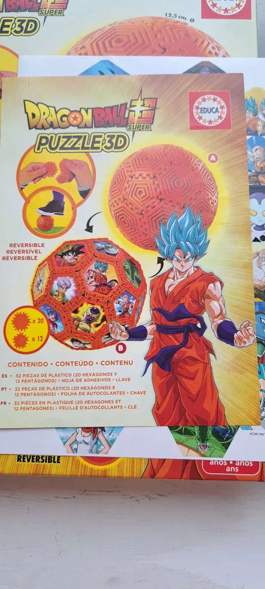 Puzzle 3D Dragon Ball Super Educa