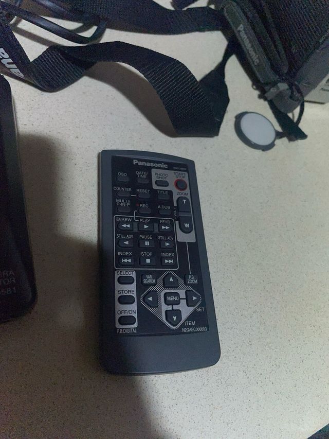 Videocamera digitale Panasonic argento, nuova con poco uso