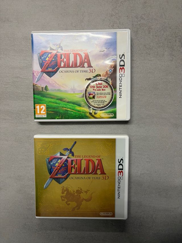 Zelda Ocarina of Time 3D Caja Conmemorativa