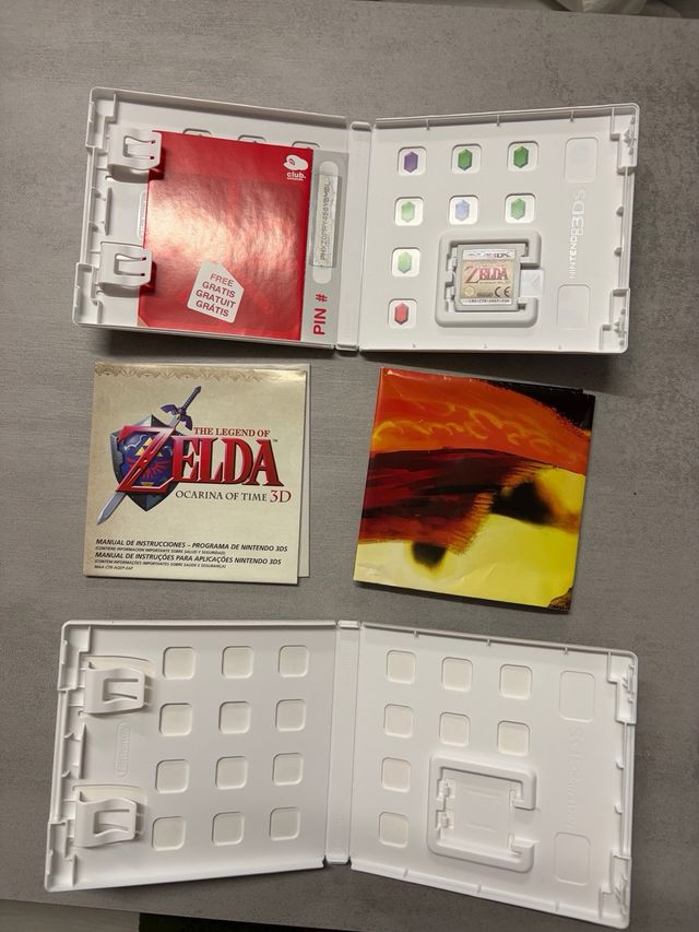 Zelda Ocarina of Time 3D Caja Conmemorativa