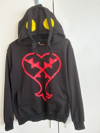 Chaqueta Kingdom Hearts Sincorazón Negra Roja
