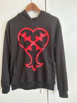 Chaqueta Kingdom Hearts Sincorazón Negra Roja