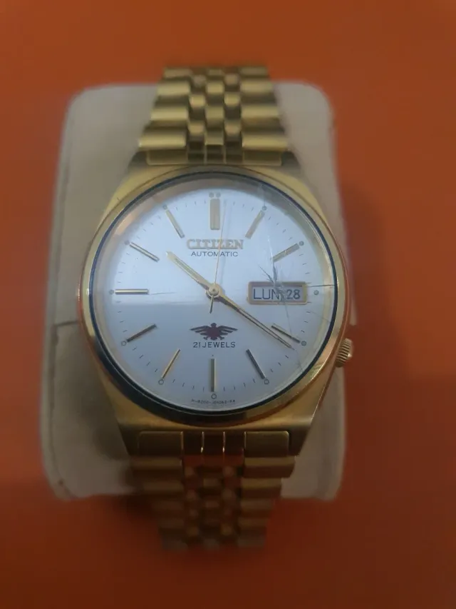 Orologio Citizen Automatico Dorato