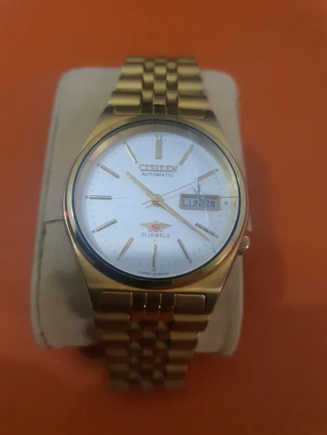 Orologio Citizen Automatico Dorato