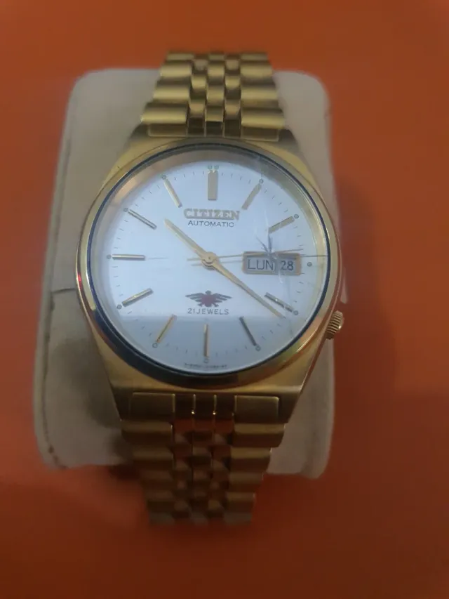 Orologio Citizen Automatico Dorato