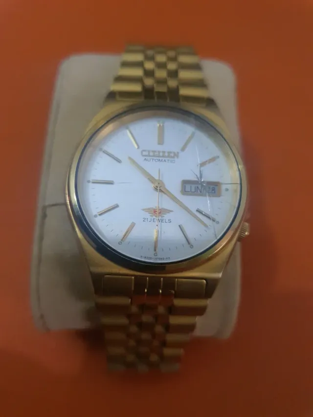 Orologio Citizen Automatico Dorato