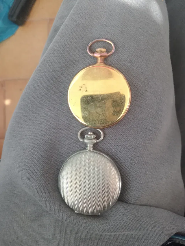 2 Relojes Cassali Oro y Plata