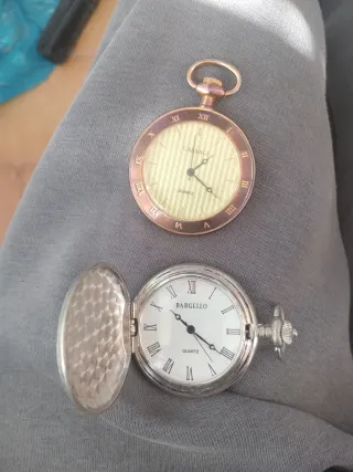 2 Relojes Cassali Oro y Plata