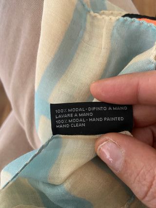 Foulard dipinto a mano