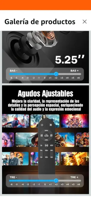 Barra Sonido Hiwill 5.1 Dolby Atmos